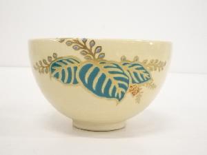 京焼 加藤昌山造 金彩色絵桐茶碗 | 宗 sou::お茶道具・着物のお店